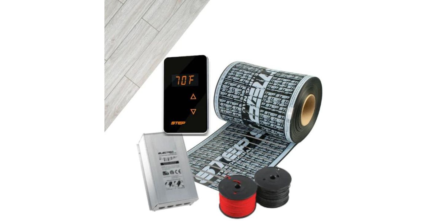 Radiant Heat Mat Kit Laminate and Vinyl Floors