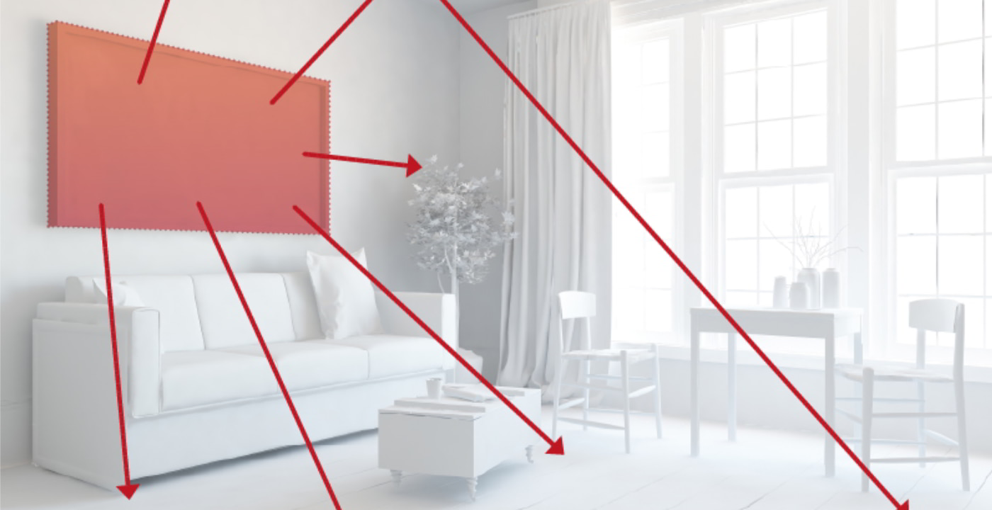 how do infrared heating panels work