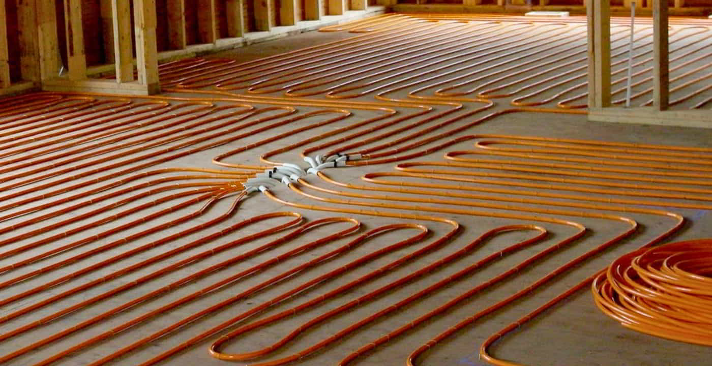 hydronic underfloor heating