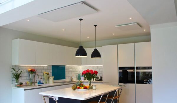 White Frameless Radiant Heat Panel - Image 4