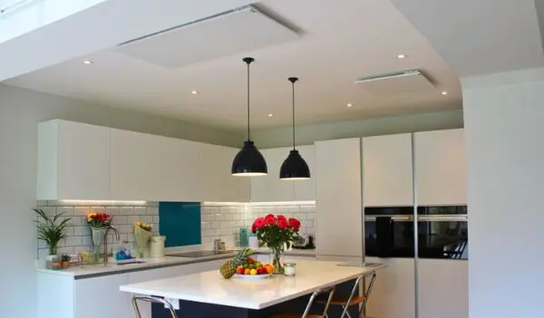 White Frameless Radiant Heat Panel - Image 4