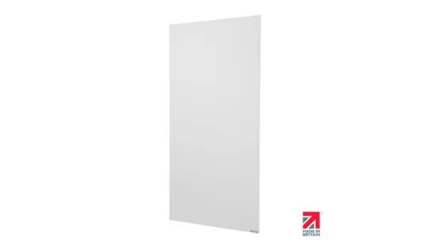 White Frameless Radiant Heat Panel