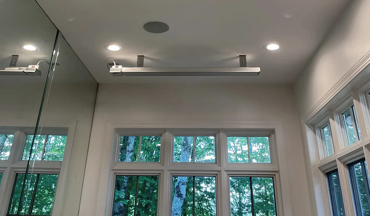 White Radiant Space Panel Heater - 2600 Watts - Image 5