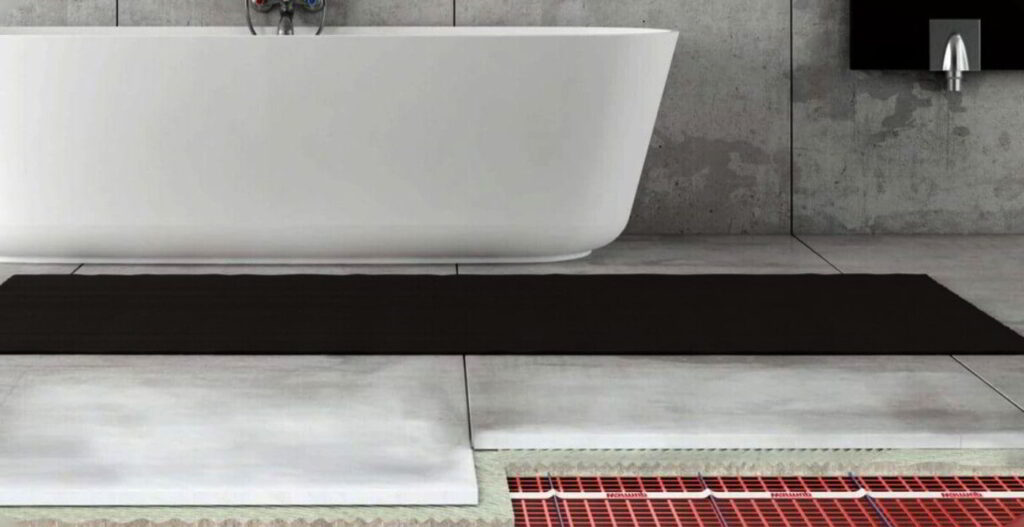 heated floor as a sustainable solution