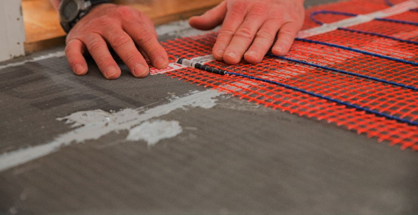 maintaining underfloor heating