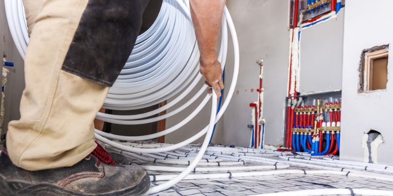 installing underfloor heating