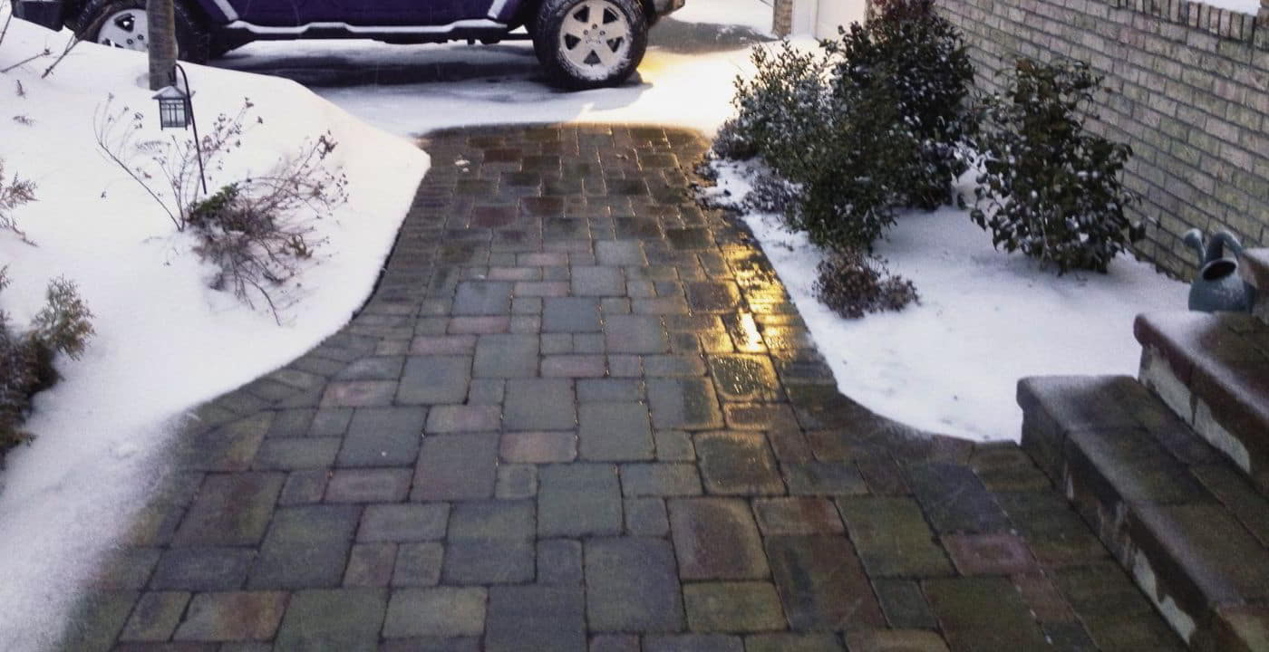 heated sidewalk